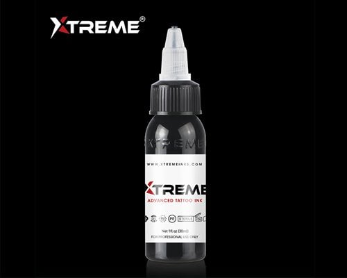 Xtreme Ink Extra Black 1/2 oz (15 ml) Siyah Dövme Boyası
