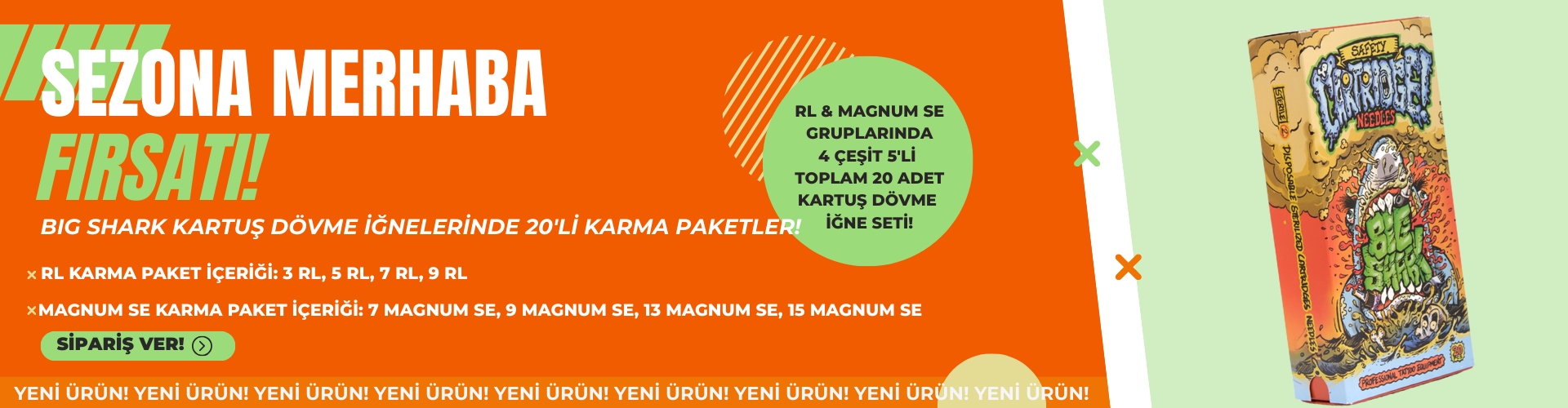 BIG SHARK KARMA 20Lİ KARTUŞ 